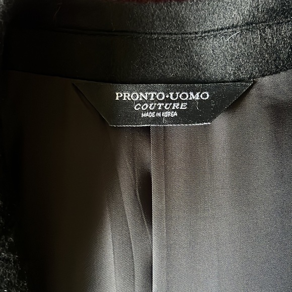 100% Italian Cashmere Blazer VEUC -Black 40S as measured listed as 37S - Picture 8 of 13